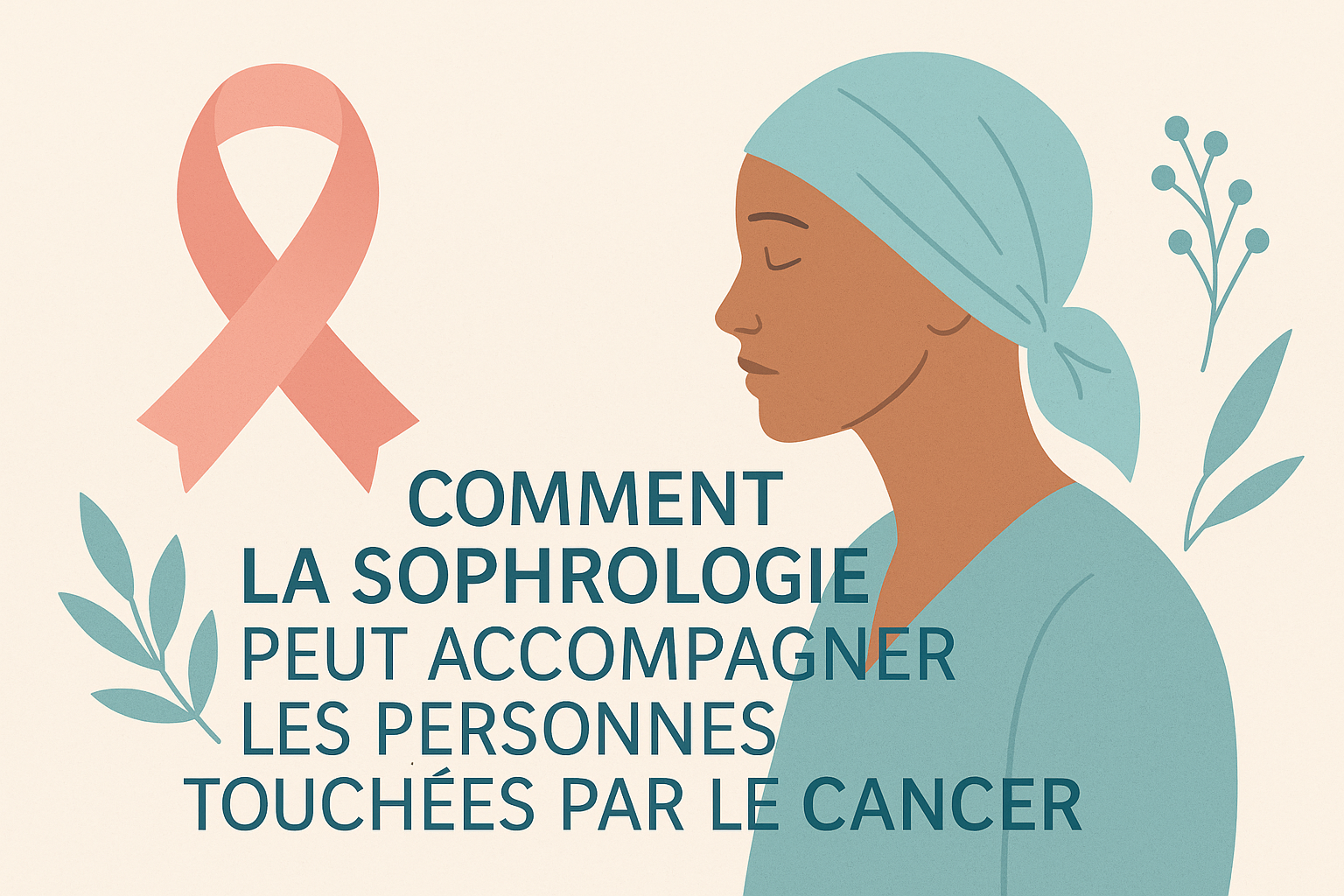 Sophrologie et accommpagnement des personnes atteintes d’un cancer pendant et après les traitements.