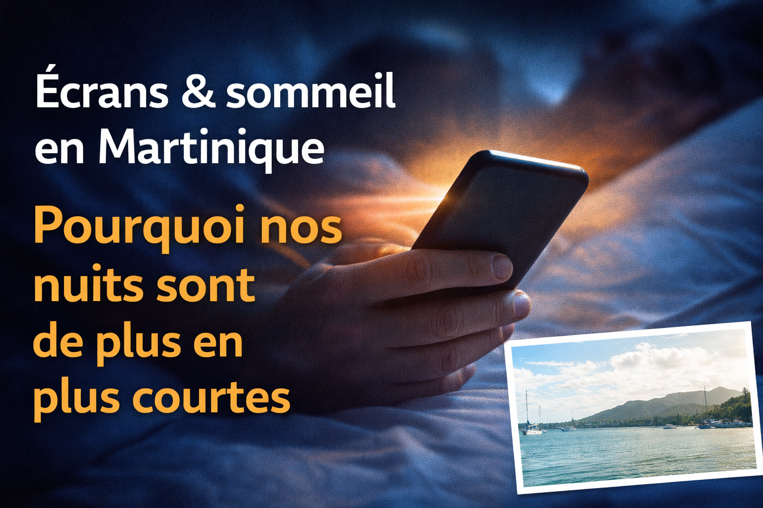 Vous ne manquez pas de sommeil. On vous le vole!!!!